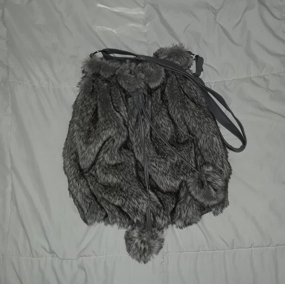 fake fur bag